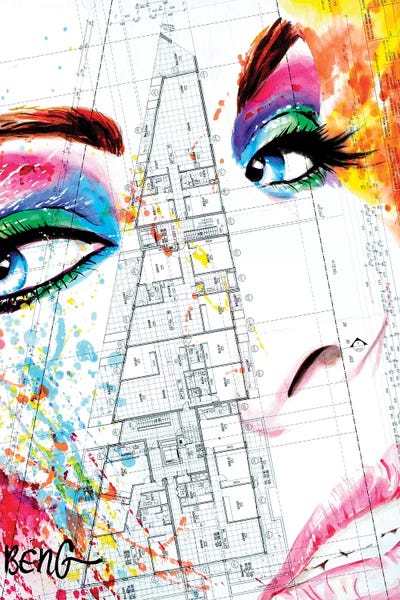 Contemporary Woman II by Soo Beng Lim canvas print