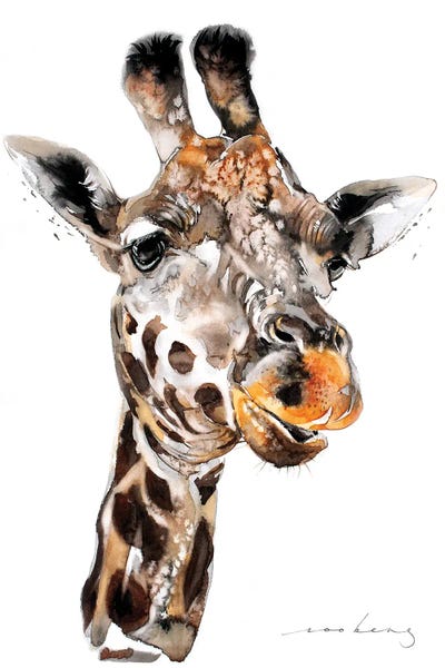 Giraffe III by Soo Beng Lim canvas print