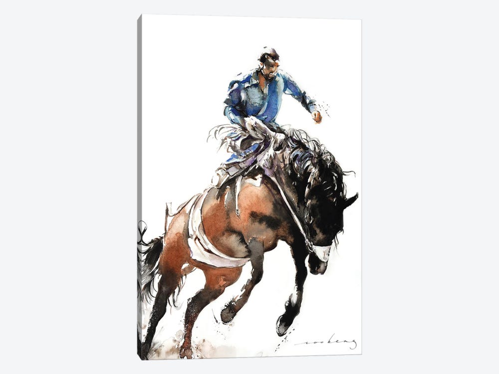 Brumby Ride by Soo Beng Lim 1-piece Canvas Print