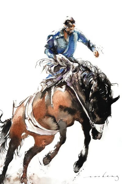 Western Décor: Brumby Ride by Soo Beng Lim