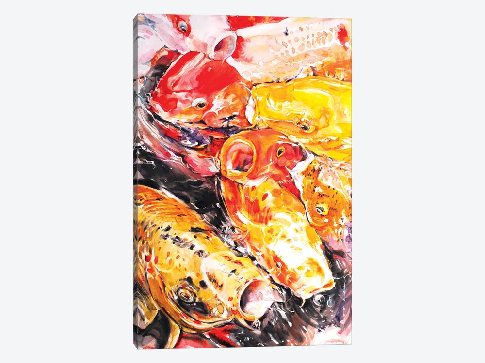 Koi Appeal by Soo Beng Lim 1-piece Canvas Art Print