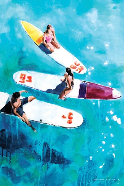 Soo Beng Lim: Surfers Bond by Soo Beng Lim