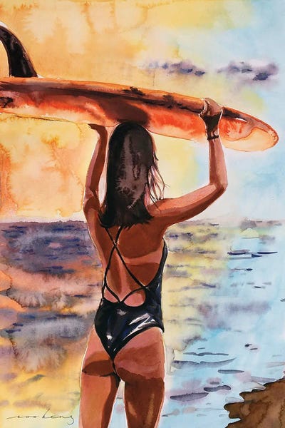 Soo Beng Lim: Surfer Gal by Soo Beng Lim