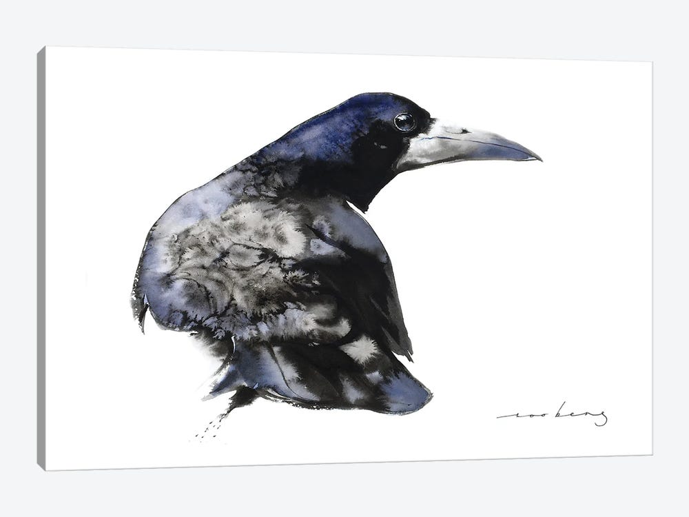 Mystic Crow by Soo Beng Lim 1-piece Canvas Print