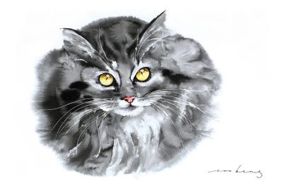 Kitty Eyes by Soo Beng Lim art print
