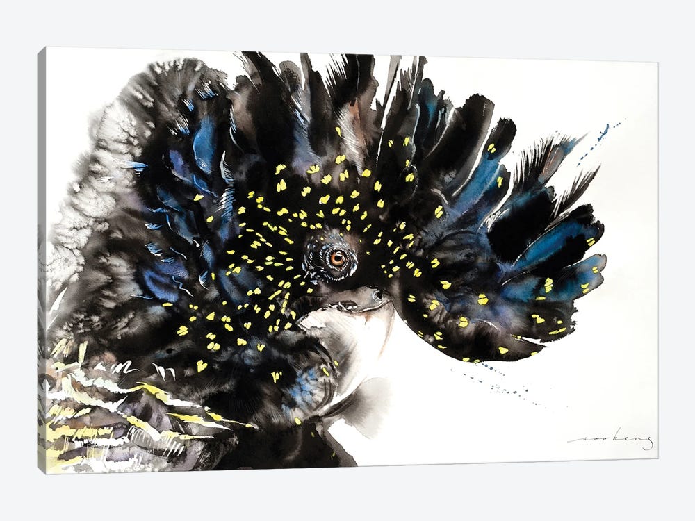 Black Cockatoo by Soo Beng Lim 1-piece Canvas Art