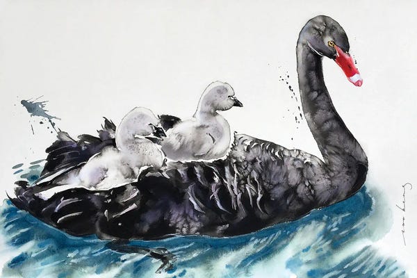 Soo Beng Lim: Joy Ride Swan by Soo Beng Lim