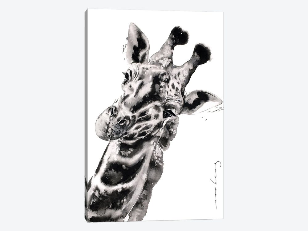 Hello Giraffa by Soo Beng Lim 1-piece Canvas Art