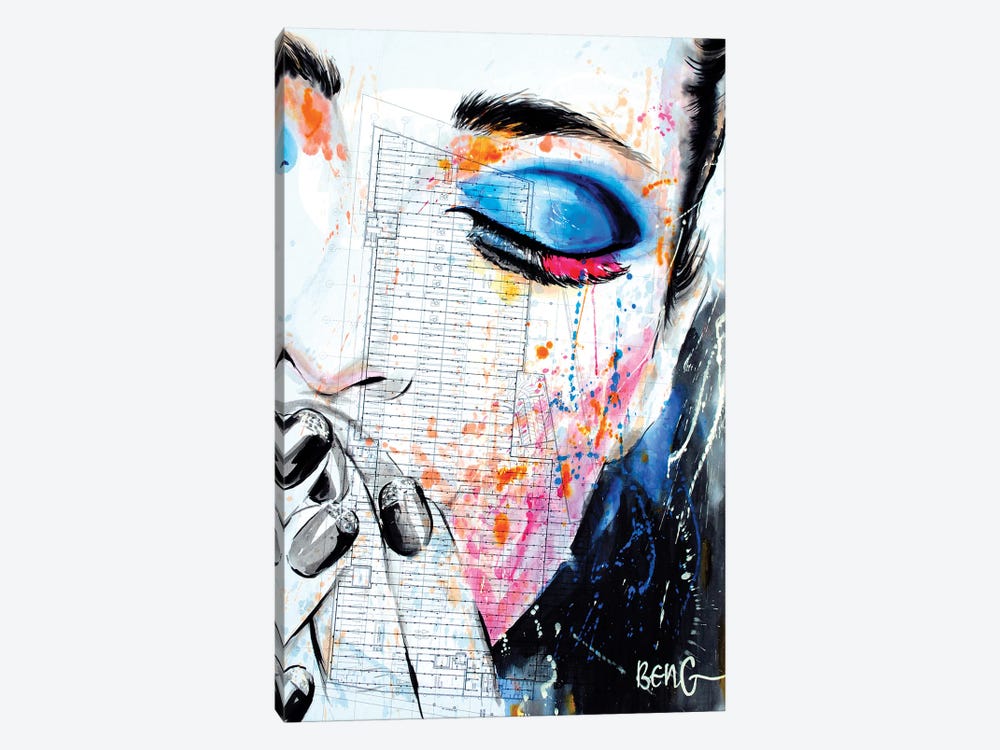 Contemporary Woman VII by Soo Beng Lim 1-piece Canvas Art
