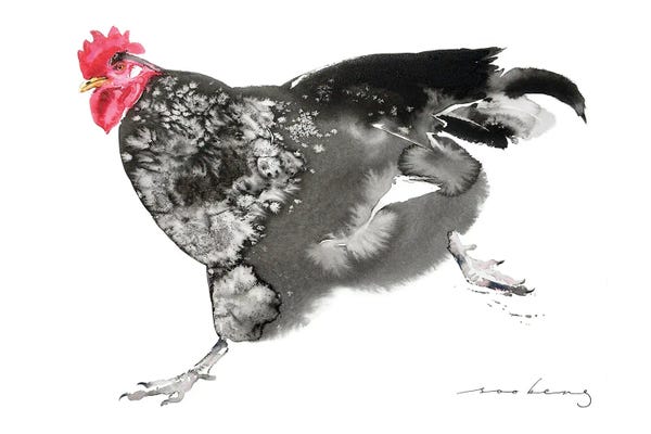 Soo Beng Lim: Chicken Sprint by Soo Beng Lim