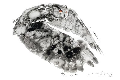 Owl Whispers by Soo Beng Lim canvas print