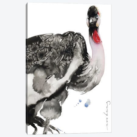 Crane Of Grace Canvas Print #LIM380} by Soo Beng Lim Canvas Print