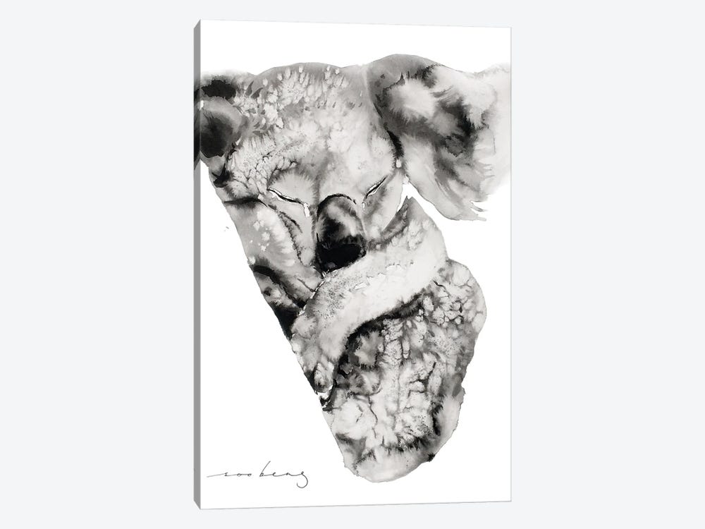 Koala Winks by Soo Beng Lim 1-piece Canvas Print