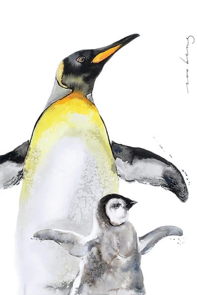 Soo Beng Lim: Penguin Menage by Soo Beng Lim