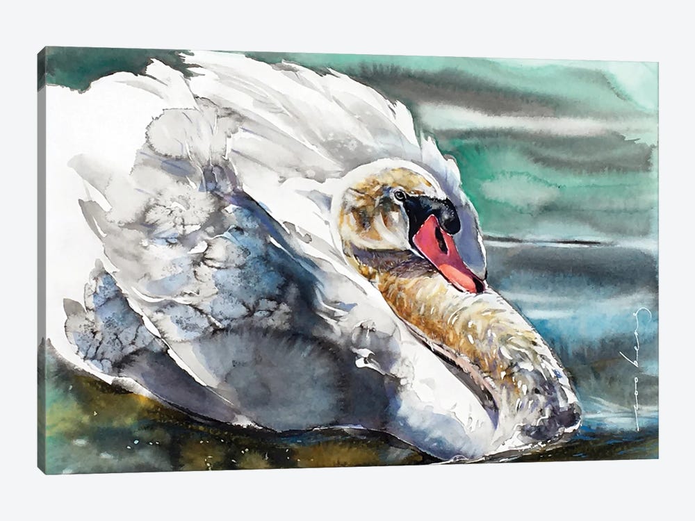 Swan Angel by Soo Beng Lim 1-piece Art Print