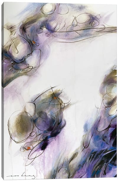 Abstract Landscape-Morning Mist Canvas Art Print - Soo Beng Lim