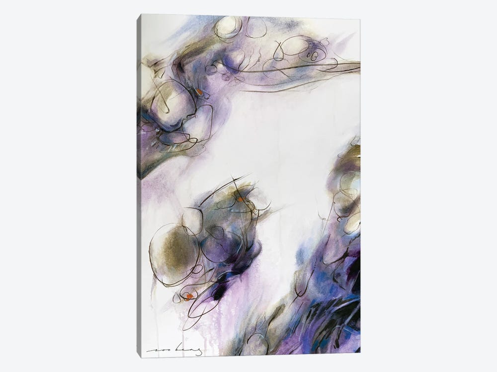 Abstract Landscape-Morning Mist by Soo Beng Lim 1-piece Canvas Print