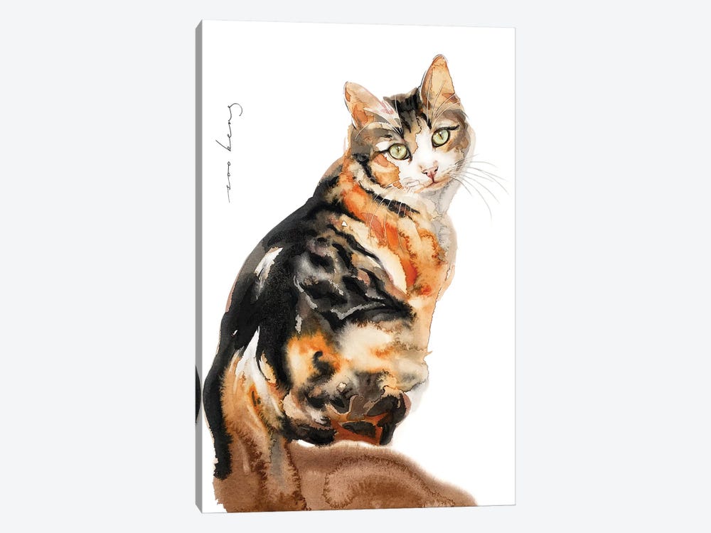 Cat Sense by Soo Beng Lim 1-piece Canvas Print