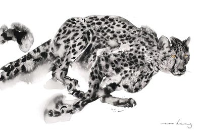 Cheetah Sprint by Soo Beng Lim art print