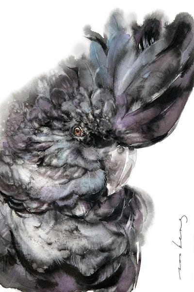 Cockatoo Crowning Glory by Soo Beng Lim framed wall art