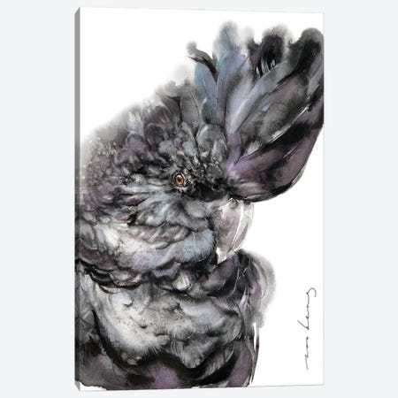 Cockatoo Crowning Glory Canvas Print #LIM417} by Soo Beng Lim Canvas Art