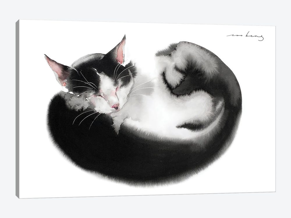 Dream Cat by Soo Beng Lim 1-piece Art Print