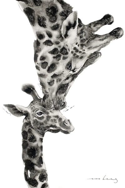 Soo Beng Lim: Giraffe Luv by Soo Beng Lim