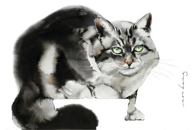 Kitty Treat by Soo Beng Lim canvas print