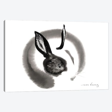 Lucky Rabbit Canvas Print #LIM428} by Soo Beng Lim Canvas Art