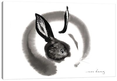 Lucky Rabbit Canvas Art Print - Soo Beng Lim