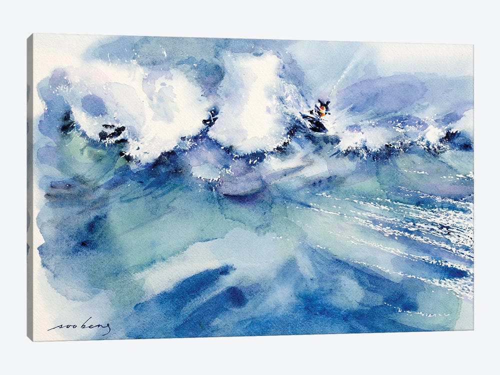 Crashing The Waves by Soo Beng Lim 1-piece Canvas Art