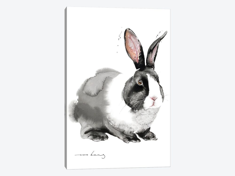 Prosperity Rabbit II by Soo Beng Lim 1-piece Art Print