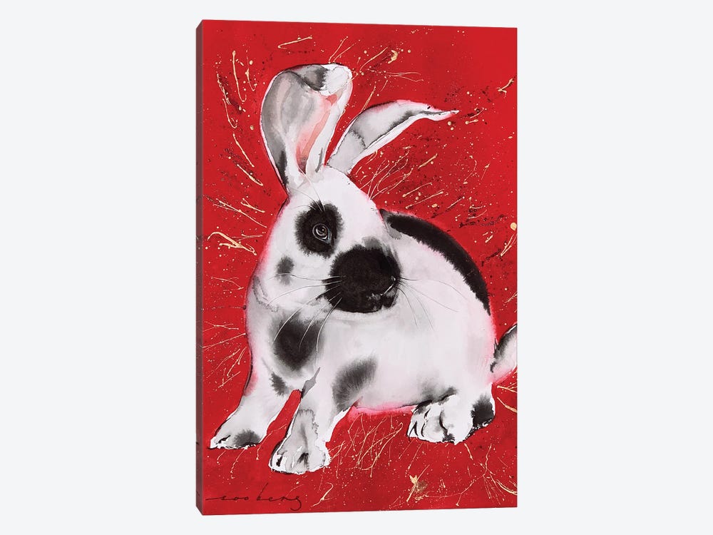 Rabbit Twinkle by Soo Beng Lim 1-piece Art Print