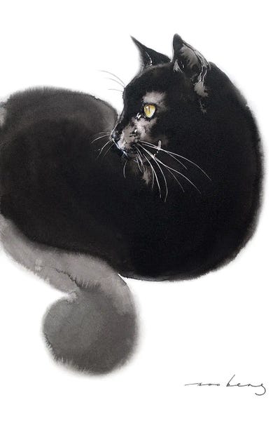 Soo Beng Lim: Relaxing Cat by Soo Beng Lim