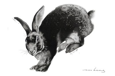 Rabbit Returns by Soo Beng Lim multi panel art