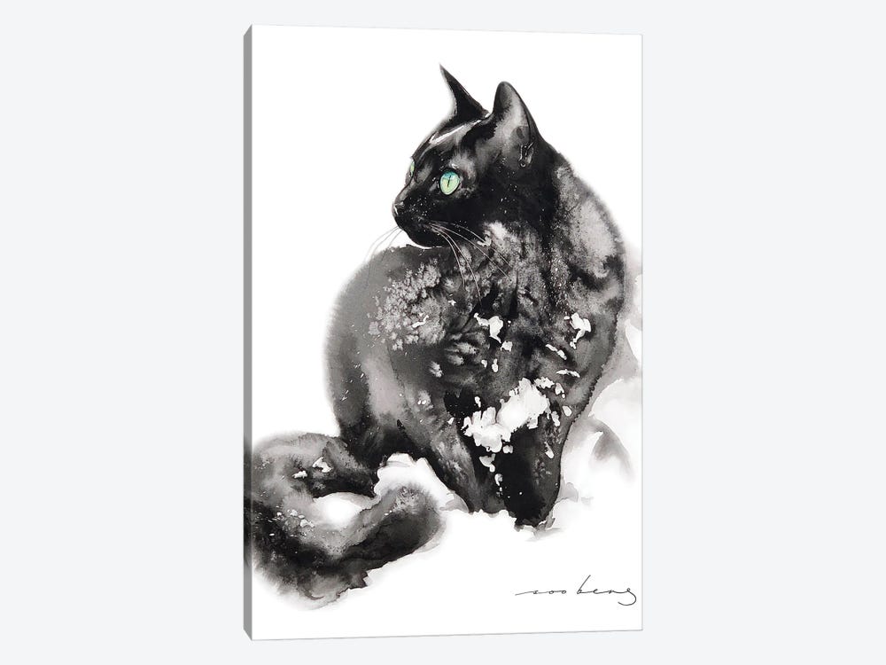 Cool Kitty by Soo Beng Lim 1-piece Canvas Artwork