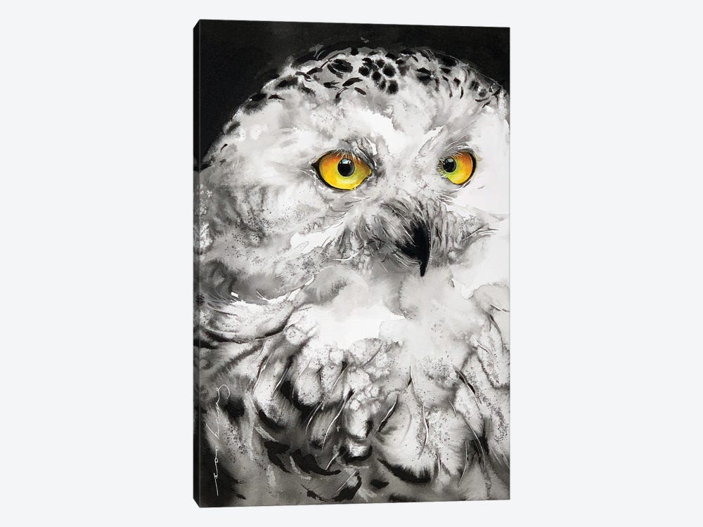 Lumi Owl by Soo Beng Lim 1-piece Canvas Art Print