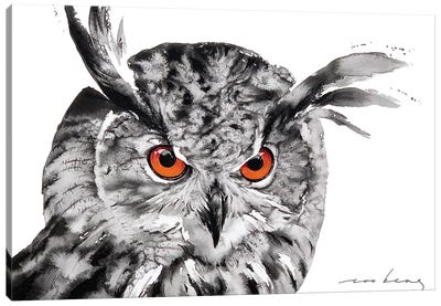 Owle Canvas Art Print - Soo Beng Lim