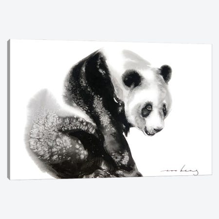Panda Enchantment II Canvas Print #LIM462} by Soo Beng Lim Canvas Wall Art