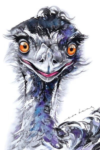 Soo Beng Lim: Emu Grin by Soo Beng Lim