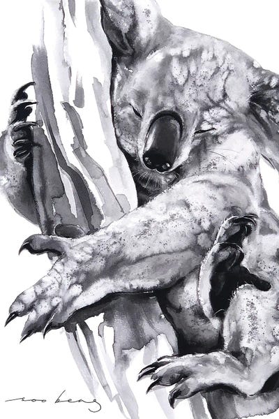 Koalas: Koala Hugs II by Soo Beng Lim