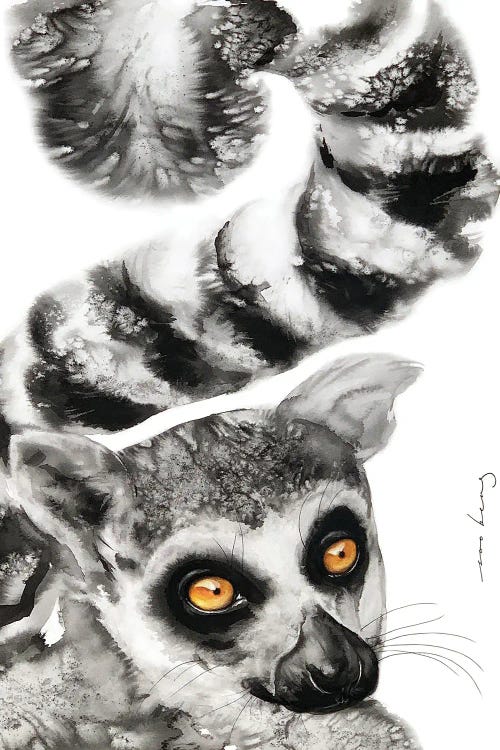 Lemur Persona by Soo Beng Lim wall art