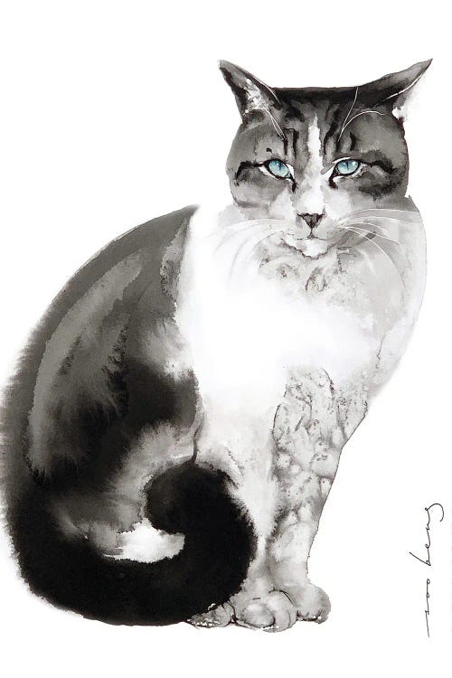Cat Charm by Soo Beng Lim wall art