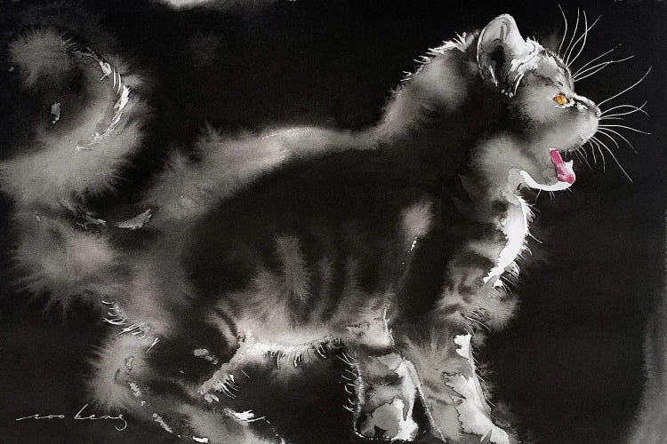 Kitty Radiance by Soo Beng Lim wall art