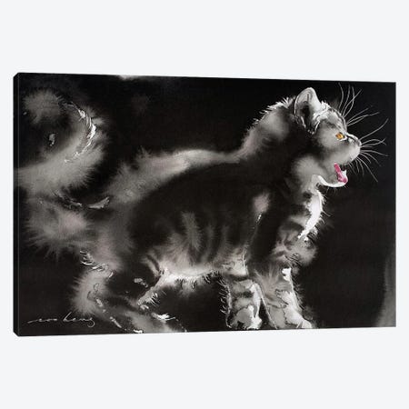 Kitty Radiance Canvas Print #LIM480} by Soo Beng Lim Canvas Wall Art