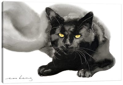 Mesmerizing Kitty Canvas Art Print - Soo Beng Lim
