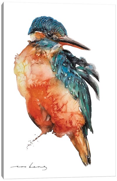 Pretty Bird Canvas Art Print - Soo Beng Lim