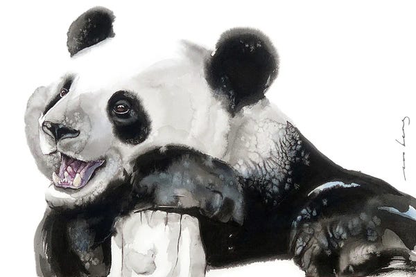 Pandas: Happy Panda by Soo Beng Lim