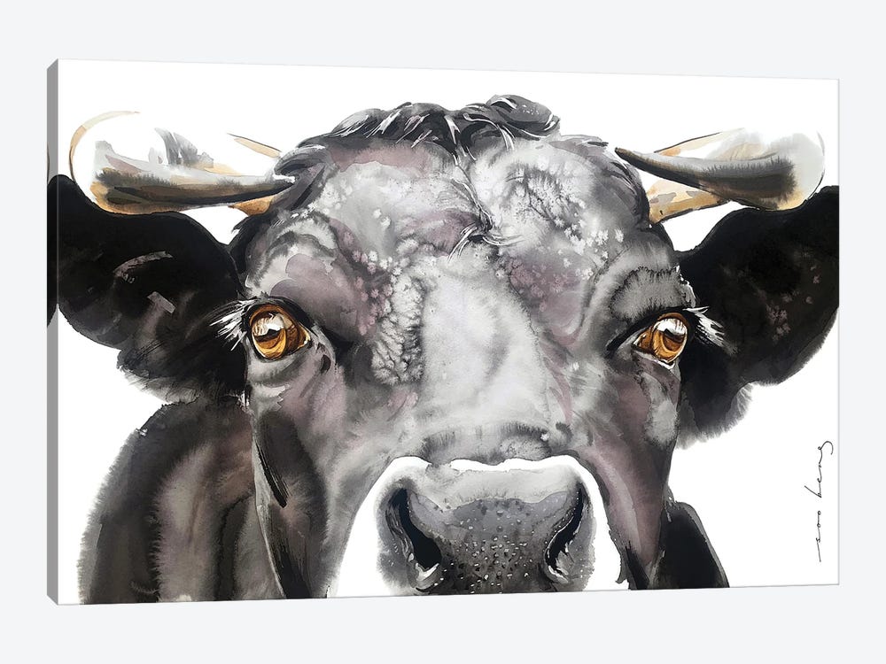 Bull's Eye by Soo Beng Lim 1-piece Canvas Wall Art