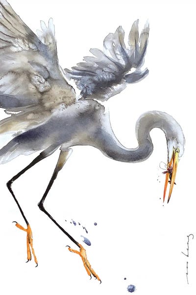 Egrets: Egret Artistry by Soo Beng Lim